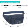 YSHHao Bauchtasche Herren Damen Gürteltasche Wasserdicht Hüfttasche für Outdoor Reisen Sport Wandern Joggen Hundespaziergänge