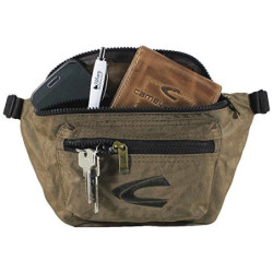 camel active Journey Herren Gürteltasche Bauchtasche Klein Schwarz