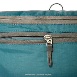 Tatonka Bauchtasche Ilium L - Hüfttasche mit drei Reißverschlusstaschen - titan grey, L  37 x 16 x 10 cm 