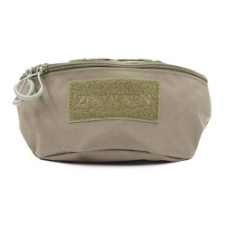 Zentauron Bauchtasche Taktisch 20 x 12 x 8 cm I Taktische Hüfttasche Gürteltasche aus hochwertigem Cordura I Strapazierfähige