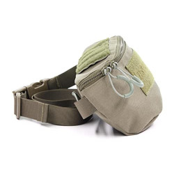 Zentauron Bauchtasche Taktisch 20 x 12 x 8 cm I Taktische Hüfttasche Gürteltasche aus hochwertigem Cordura I Strapazierfähige