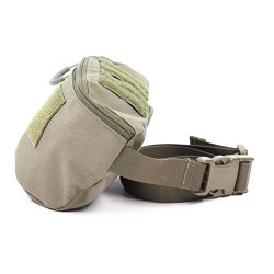 Zentauron Bauchtasche Taktisch 20 x 12 x 8 cm I Taktische Hüfttasche Gürteltasche aus hochwertigem Cordura I Strapazierfähige