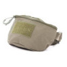 Zentauron Bauchtasche Taktisch 20 x 12 x 8 cm I Taktische Hüfttasche Gürteltasche aus hochwertigem Cordura I Strapazierfähige