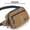 Gürteltasche Frauen, Unisex Bauchtasche mit 1M verstellbarem Tragegurtel, wasserdichte Hüfttasche Leichtgewichtig für Reisen,