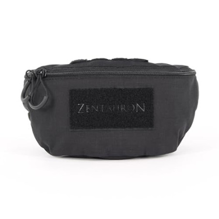 Zentauron Bauchtasche Taktisch 20 x 12 x 8 cm I Taktische Hüfttasche Gürteltasche aus hochwertigem Cordura I Strapazierfähige