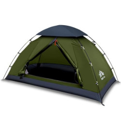 Night Cat Campingzelt für 1 2 Person Mann wasserdichte Rucksackzelte Einfache Einrichtung Leichtgewichtig für Wanderungen im 