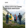 Terra Peak Wanderrucksack 20L Damen Herren Flex 20 rot klein - Outdoor Tages-rucksack für die Arbeit - Daypack leicht wasserd