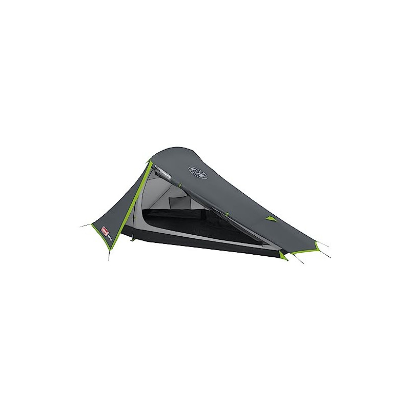 Coleman Zelt Bedrock 2, kompaktes 2-Mann-Kuppelzelt, leichtes Camping- & Wanderzelt für 2 Personen, 100% wasserdicht Dank 3.0 Coleman Zelt Bedrock 2, kompaktes 2-Mann-Kuppelzelt, leichtes Camping- & Wanderzelt für 2 Personen, 100% wasserdicht Dank 3.0