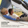 Coleman Zelt Bedrock 2, kompaktes 2-Mann-Kuppelzelt, leichtes Camping- & Wanderzelt für 2 Personen, 100% wasserdicht Dank 3.0