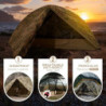FREE SOLDIER Campingzelt Outdoor Ultraleichtes Einmannzelt In Camouflage, Outdoor-Camping,1 Person Zelt Abenteuer angelzelt e