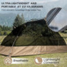 FREE SOLDIER Campingzelt Outdoor Ultraleichtes Einmannzelt In Camouflage, Outdoor-Camping,1 Person Zelt Abenteuer angelzelt e