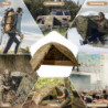 FREE SOLDIER Campingzelt Outdoor Ultraleichtes Einmannzelt In Camouflage, Outdoor-Camping,1 Person Zelt Abenteuer angelzelt e