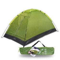 Cleanlevel Zelt 1 Person | 1 Mann Zelt für Festival- und Camping Ultraleicht 1,2kg | Wasserabweisend | Einmannzelt inkl. Trag