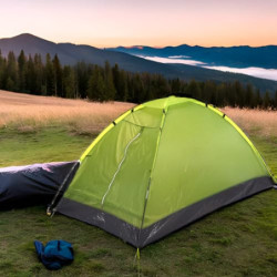Cleanlevel Zelt 1 Person | 1 Mann Zelt für Festival- und Camping Ultraleicht 1,2kg | Wasserabweisend | Einmannzelt inkl. Trag