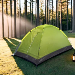 Cleanlevel Zelt 1 Person | 1 Mann Zelt für Festival- und Camping Ultraleicht 1,2kg | Wasserabweisend | Einmannzelt inkl. Trag