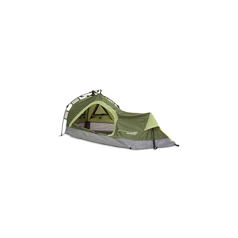 Lumaland Where Tomorrow Solo-Zelt Pop Up Wurfzelt 1-Personen-Zelt - Dreieck - 225x100x57 cm - Camping Festival - Ultraleicht, Lumaland Where Tomorrow Solo-Zelt Pop Up Wurfzelt 1-Personen-Zelt - Dreieck - 225x100x57 cm - Camping Festival - Ultraleicht,