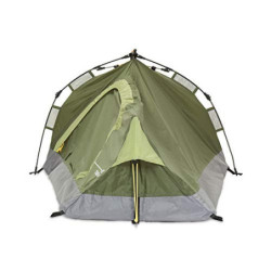 Lumaland Where Tomorrow Solo-Zelt Pop Up Wurfzelt 1-Personen-Zelt - Dreieck - 225x100x57 cm - Camping Festival - Ultraleicht,