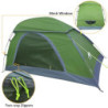Zelt 1 Person Ultraleicht Wasserdicht, Biwakzelt 1 Mann Tunnelzelt Bikepacking Zelt Camping Motorrad Zelt Kleines Packmaß Ein