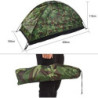 Einmann-Zelt, Wandern, Rucksackreisen, leicht, wasserdicht, Outdoor-Camouflage, UV-Schutz, Zelt für Camping, Wandern, Bergste