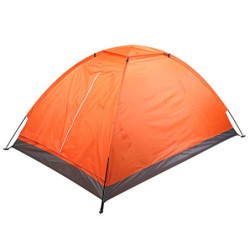 yaogohua Doppelpersonen-Campingzelt, leichtes einlagiges Outdoor-Zelt für Rucksackreisen, Wandern, Angeln oder Strand Outdoor