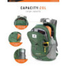 SKYSPER 20L Faltbarer Rucksack Ultraleicht Wanderrucksack Reiserucksack Tagesrucksack für Outdoor Wandern Camping