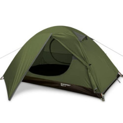 Bessport Zelt 1 Personen Ultraleichte Camping Zelte, 3-4 Saison Wasserdicht & Winddicht Kuppelzelt, Kleine Packungsgröße, Gee