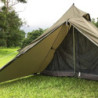 TIYASTUN Tipi Zelt Outdoor 1 Mann Zelt Hot Tent, Baumwollzelt, Tipi Zelt Camping Campingzelt 1 Personen Zelt Polycotton/Leinw