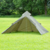 TIYASTUN Tipi Zelt Outdoor 1 Mann Zelt Hot Tent, Baumwollzelt, Tipi Zelt Camping Campingzelt 1 Personen Zelt Polycotton/Leinw