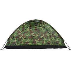 1 Person Zelt, Kuppelzelt 200×100×100cm Tarnzelt Robust Langlebig Zelt für Camping zum Wandern für Outdoor-Anwendungen für St