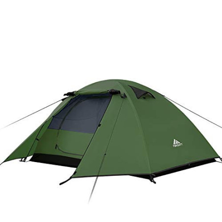 Forceatt Zelt 2 Personen Camping Wasserdicht 3-4 Saison,Ultraleicht Zelte Mit Kleinem Packmaß, Kuppelzelt Sofortiges Aufstell
