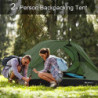 Forceatt Zelt für 2 Personen in 4 Jahreszeiten | Ultraleicht für Camping, Rucksackreisen, Wandern und andere Outdoor-Aktivitä