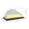 ALPIN LOACKER Cloud Pro Up 2 Personen Zelt Ultraleicht I Zweimannzelt Ultraleicht wasserdicht I Trekkingzelt Ultraleicht I Bi
