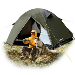 JAICOM Zelt - 2 Personen Camping Zelt, Ultraleicht & Wasserdichtes & Winddicht Kuppelzelte, Aluminum Zeltstange, 2 Türen, Kle