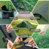 NORDBÄR® Zelt für 1-2 Personen Ultraleicht & wasserdicht | 1-2 Mann Zelt für Camping, Trekking, Festival | Outdoor, Trekkingz