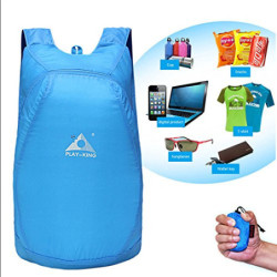 Faltbar Rucksäcke 20L Ultraleicht Tagesrucksack Wandern Wanderrucksack Wasserfest Rucksack Outdoor Reiserucksack Tasche für M