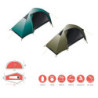 Grand Canyon APEX 1 - Kuppelzelt für 1-2 Personen | Ultra-leicht, wasserdicht, kleines Packmaß | Zelt für Trekking, Camping, 