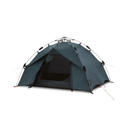 qeedo Quick Ash Campingzelt für 2 Personen mit Quick-Up-System  Schnellaufbau  - Zweimannzelt leicht & wasserdicht, Eingang m