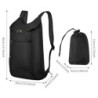 AUXSOUL 2 Stück Ultraleichte faltbare Rucksäcke, Wasserdichter Wanderrucksack Ultraleicht Outdoor Rucksack, Packbare Rucksäck