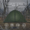 Naturehike Ultraleichtes Silikonzelt Campingzelt 2 Personen Zelt Regenfest Camping Wandern 3-4 Saison Zelt  Grün 