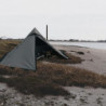 KingCamp ANIZO 320 Tipi Zelt für 1-2 Personen, Spitzdachzelt mit Schornstein, Indianerzelt für Camping, Wandern, UV-Schutz Fi