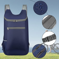 AUXSOUL 2 Stück Ultraleichte faltbare Rucksäcke, Wasserdichter Wanderrucksack Ultraleicht Outdoor Rucksack, Packbare Rucksäck
