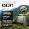 WANDERFALKE® Zelt 2-3 Personen wasserdicht, Ultraleicht & kleines Packmaß - Outdoor Zelte für Camping, Trekking, Bikepacking,