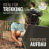 WANDERFALKE® Zelt 2-3 Personen wasserdicht, Ultraleicht & kleines Packmaß - Outdoor Zelte für Camping, Trekking, Bikepacking,
