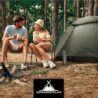 WANDERFALKE® Zelt 2-3 Personen wasserdicht, Ultraleicht & kleines Packmaß - Outdoor Zelte für Camping, Trekking, Bikepacking,