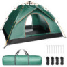 Zelt 2-3 Personen - Wurfzelt Wasserdicht - Automatik Pop Up Zelt - 200x200x135cm Trekkingzelt- Schnellaufbau Camping Igluzelt