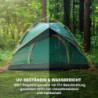 Zelt 2-3 Personen - Wurfzelt Wasserdicht - Automatik Pop Up Zelt - 200x200x135cm Trekkingzelt- Schnellaufbau Camping Igluzelt