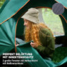 Zelt 2-3 Personen - Wurfzelt Wasserdicht - Automatik Pop Up Zelt - 200x200x135cm Trekkingzelt- Schnellaufbau Camping Igluzelt