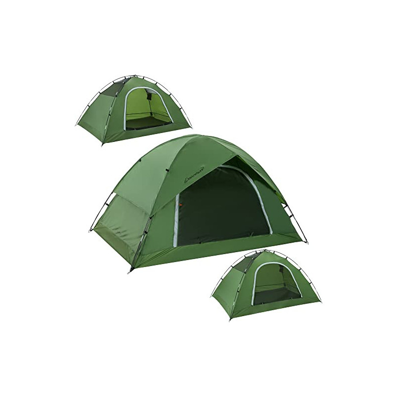 Clostnature Zelt für Camping - Wasserdichtes Outdoor 2 Mann Zelt Leichtes Kuppelzelt für 2 Personen, Kompakt, mit Kleinem Pac Clostnature Zelt für Camping - Wasserdichtes Outdoor 2 Mann Zelt Leichtes Kuppelzelt für 2 Personen, Kompakt, mit Kleinem Pac