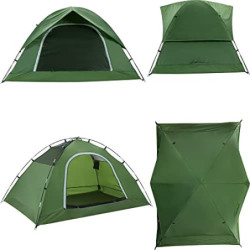 Clostnature Zelt für Camping - Wasserdichtes Outdoor 2 Mann Zelt Leichtes Kuppelzelt für 2 Personen, Kompakt, mit Kleinem Pac