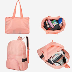 Uktunu Faltbarer Rucksack Ultra Leicht Unisex Tagesrucksack Outdoor Wasserdichter Wanderrucksack Ultraleicht-Kleiner für Camp